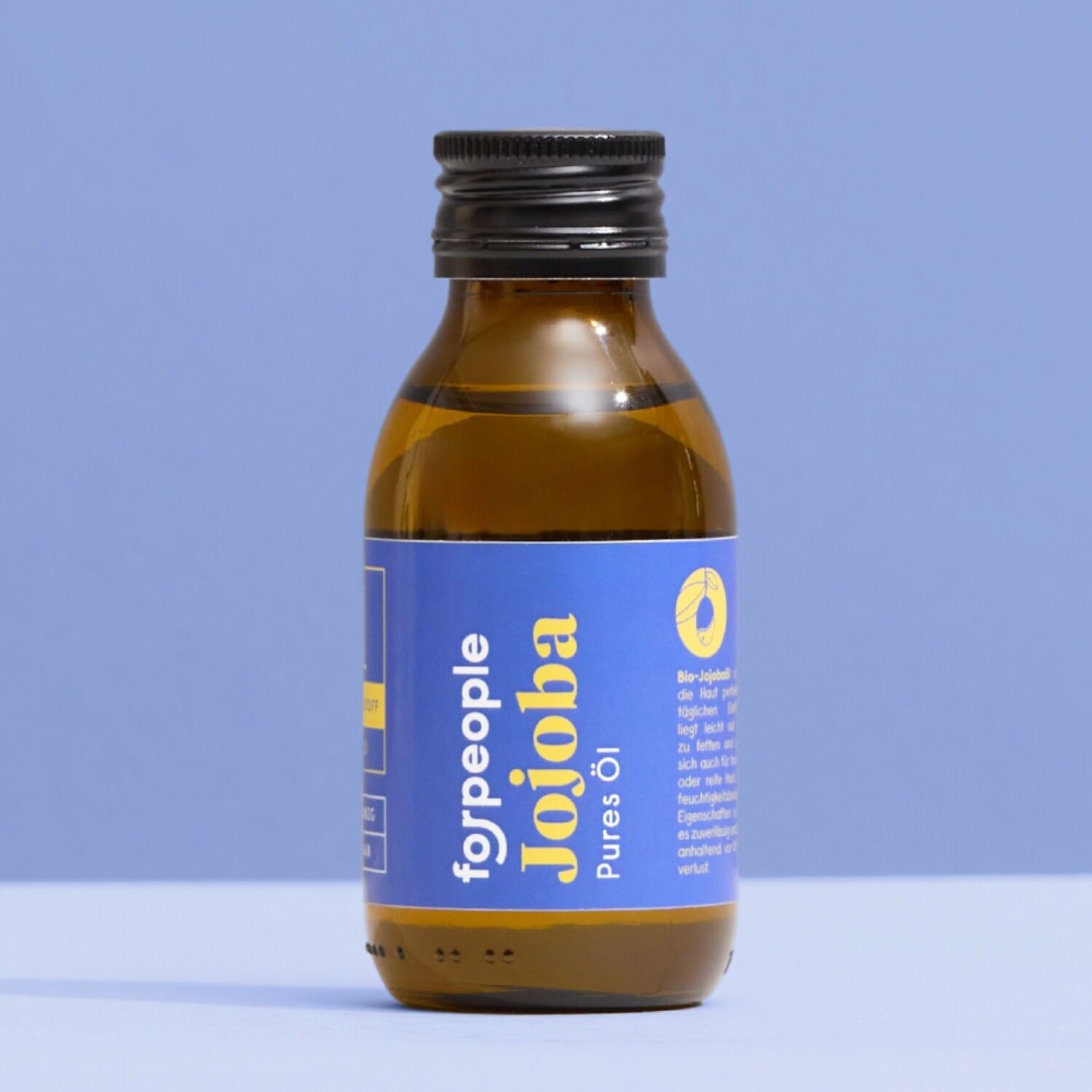 Bio Jojoba-Öl mit Korkdosierer -  pur & kaltgepresst