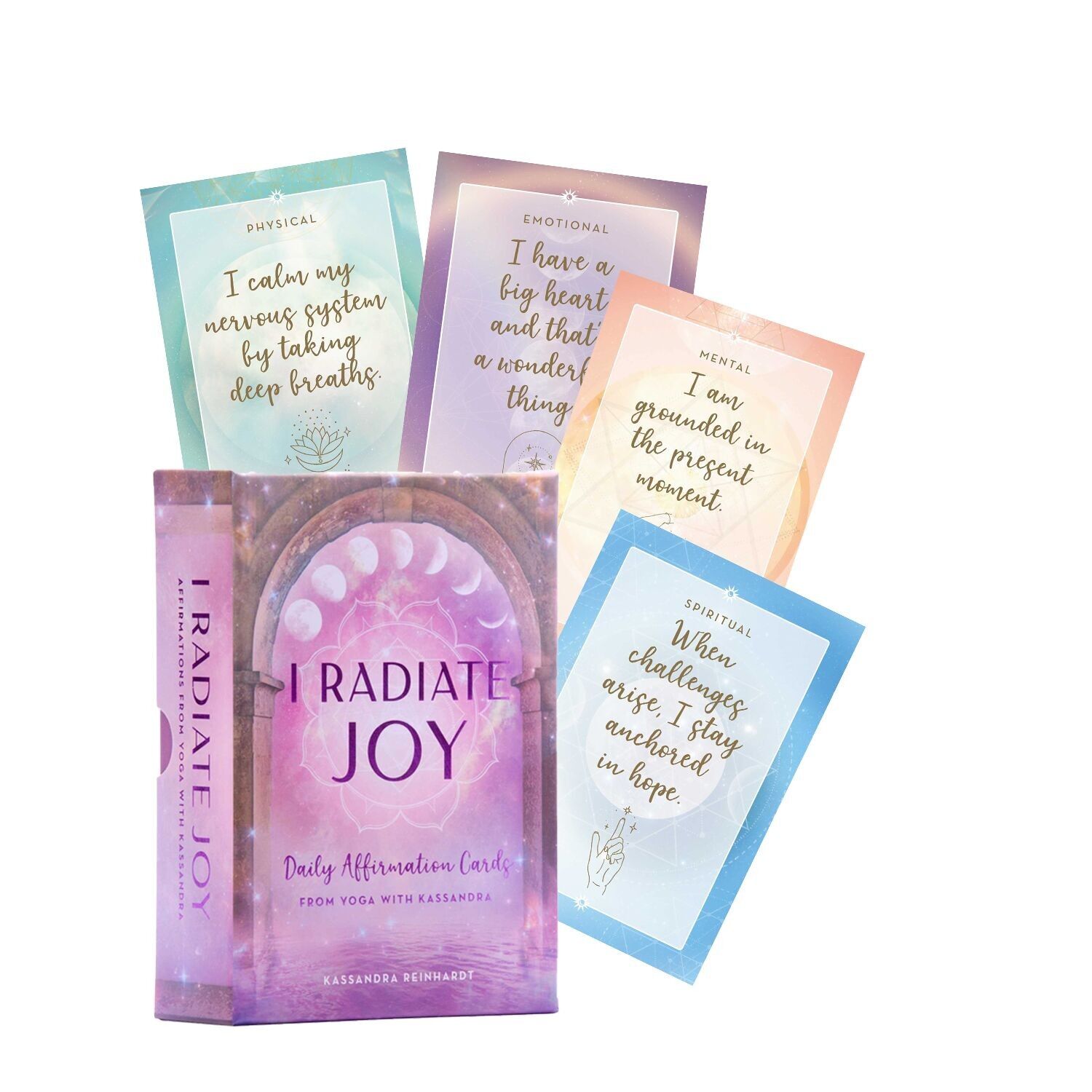 Carte di affermazione quotidiana "I Radiate Joy" Insight Editions