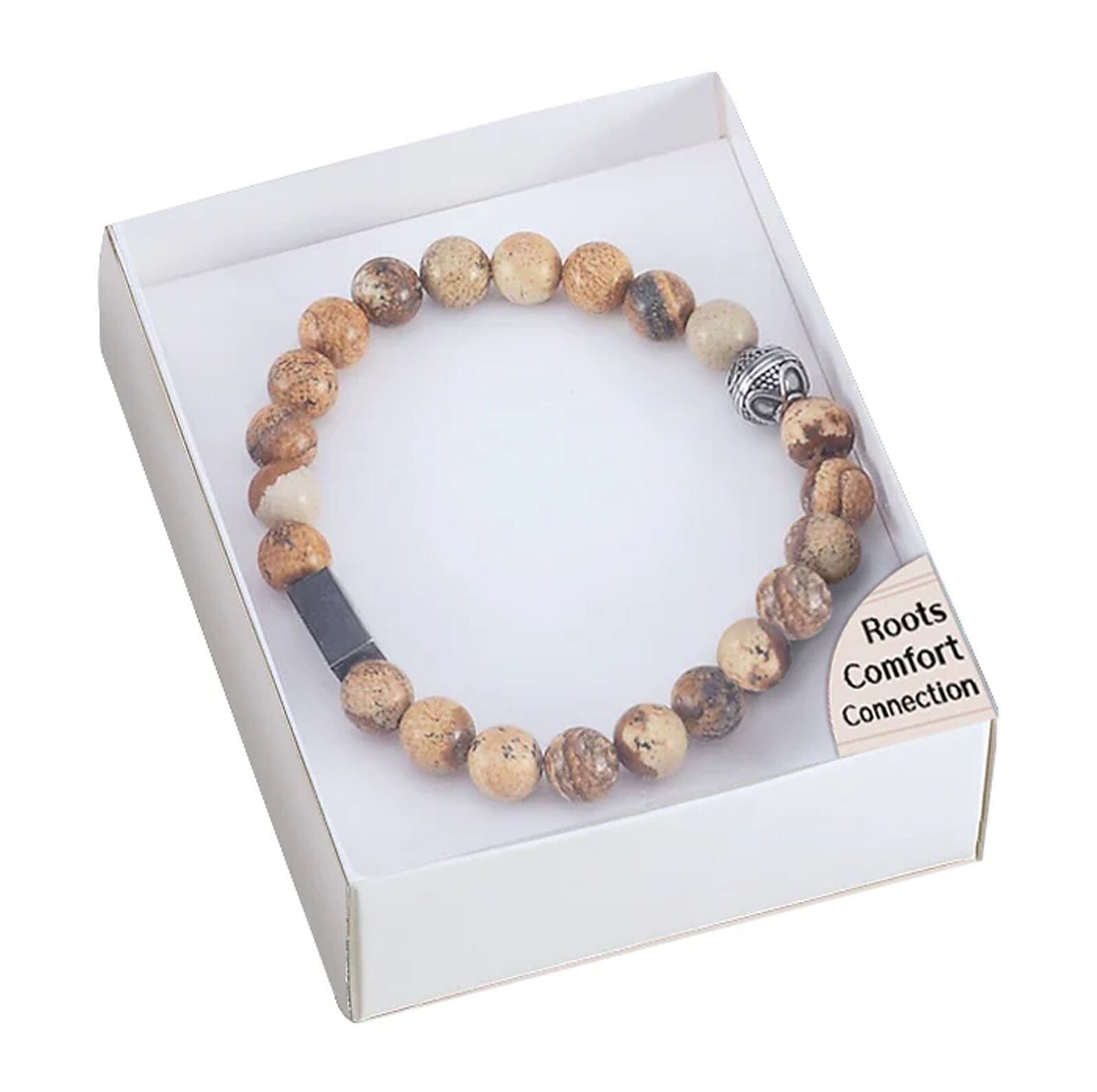 Picture Jasper crystal bracelet Lo Scarabeo
