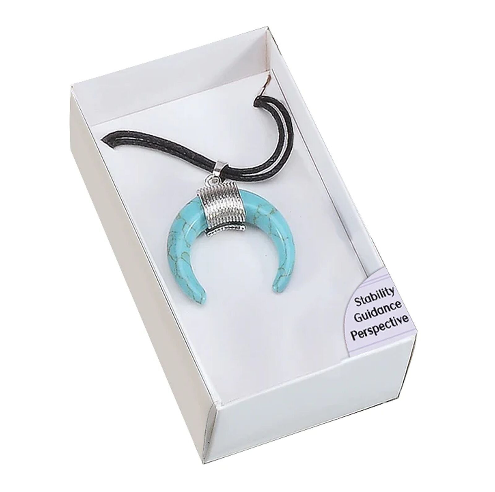 Ciondolo amuleto di magnesite color verde acqua Lo Scarabeo