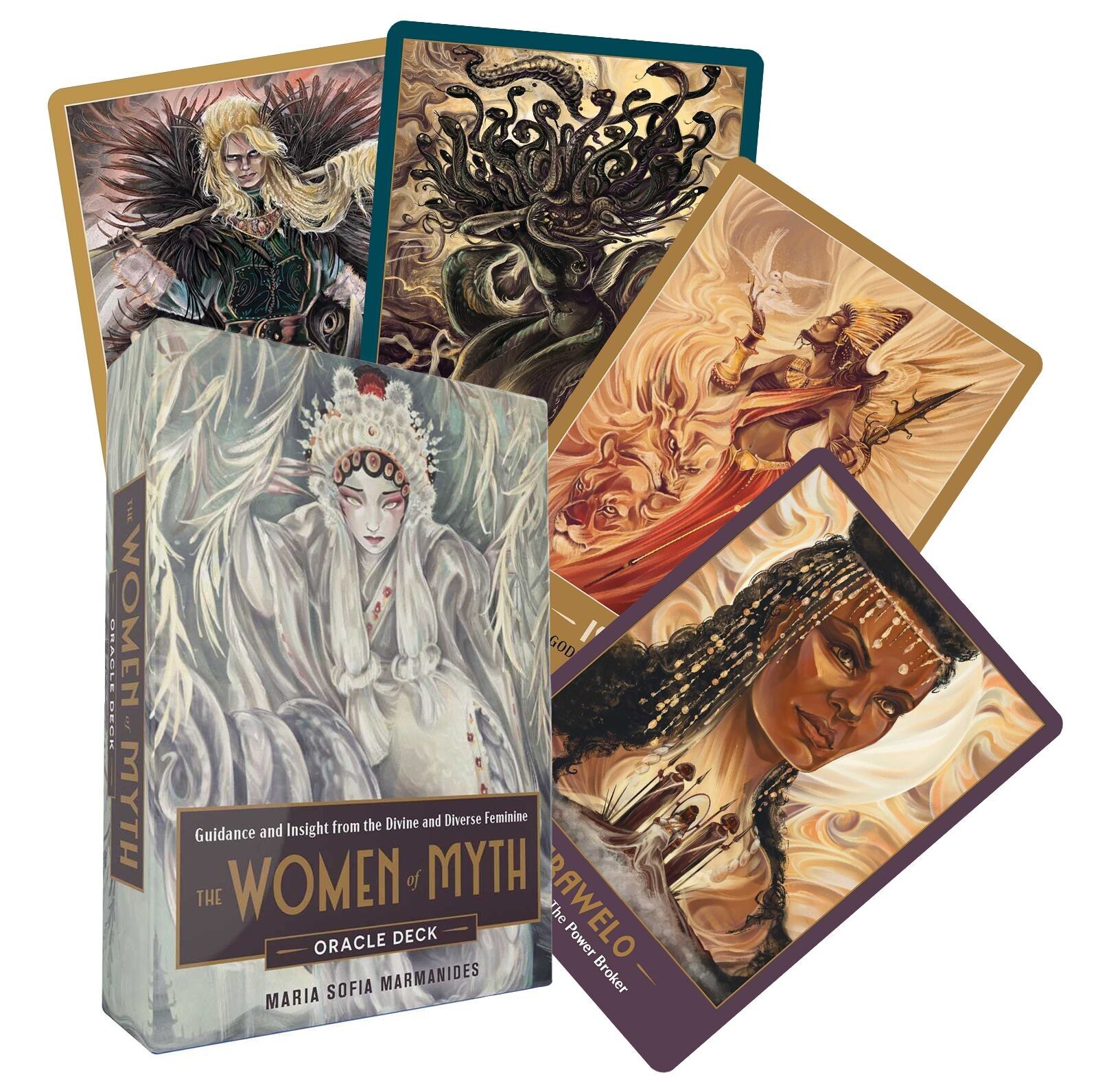 Women of Myth Oracle cards Adams Media