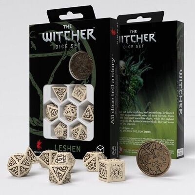 The Witcher Leshen - Il set di dadi del Maestro dei Corvi Q-workshop