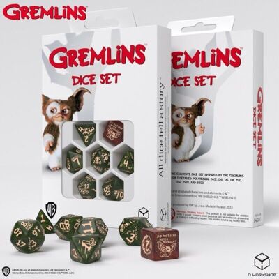 Set di dadi RPG Gremlins Q-workshop
