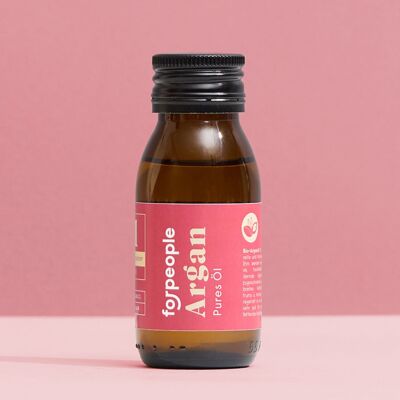 Aceite de argán orgánico con dispensador de corcho - puro y prensado en frío