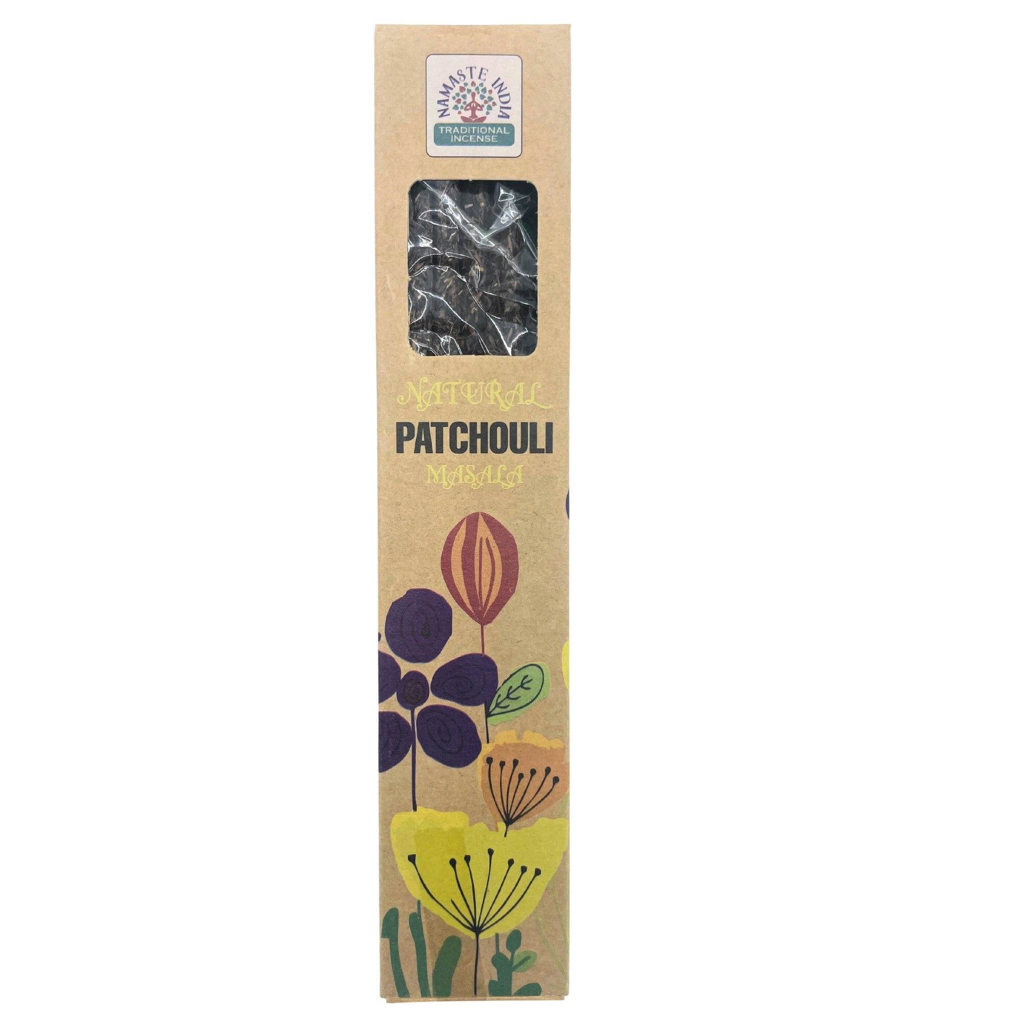 Incenso Masala Botanico Naturale - Patchouli Namaste India