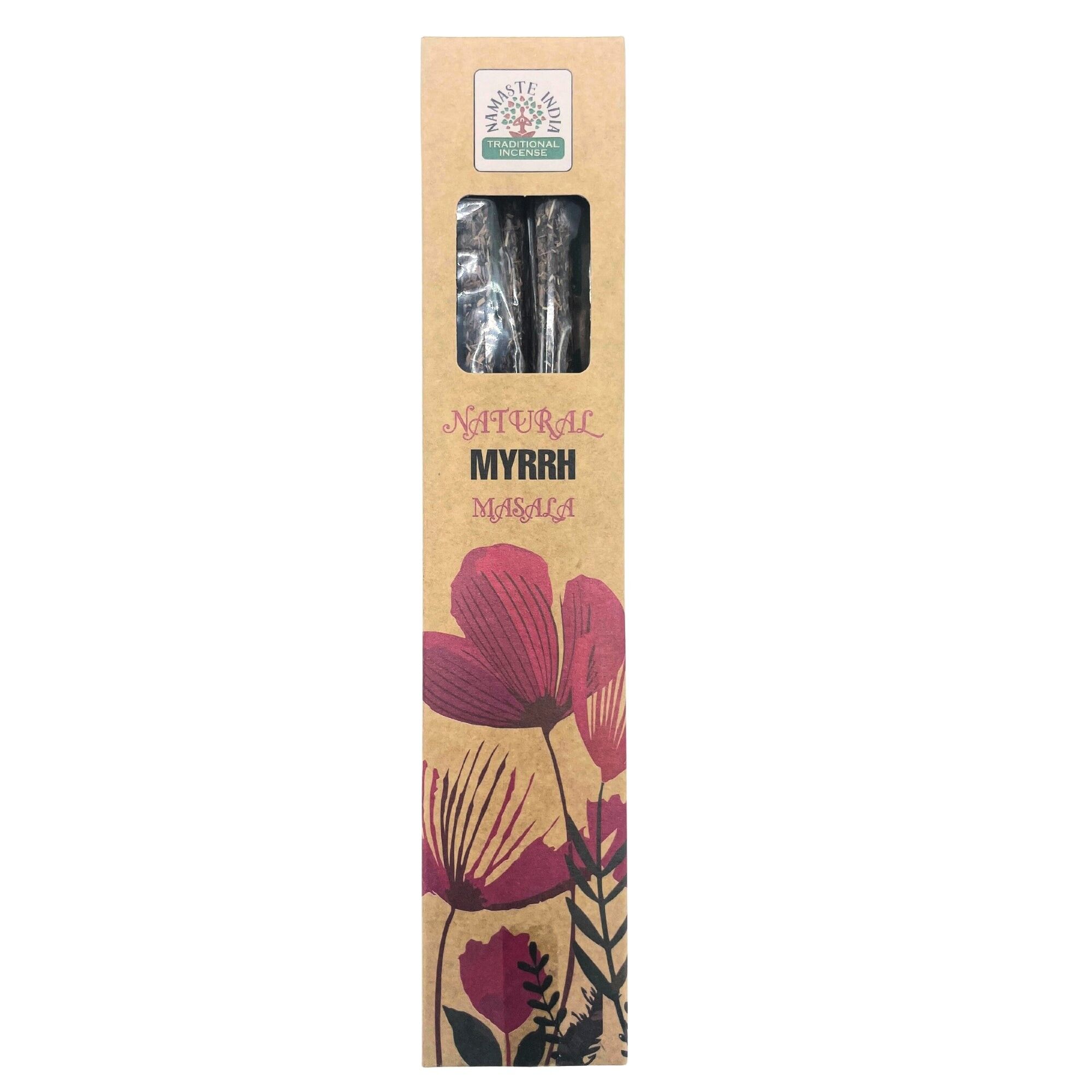 Incenso Masala Botanico Naturale - Mirra Namaste India
