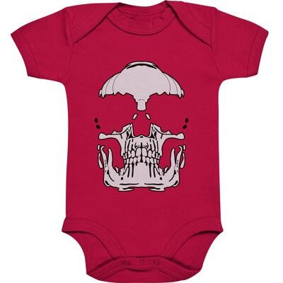 Totenkopf - Baby Bodysuite - Red --
