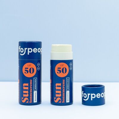 Crème solaire solide pour les sports nautiques - la crème solaire compacte pour tous ! 20g