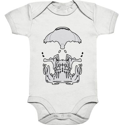 Totenkopf - Baby Bodysuite - White --