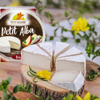 Petit Alba BIO - plant-based alternative to goat cheese
