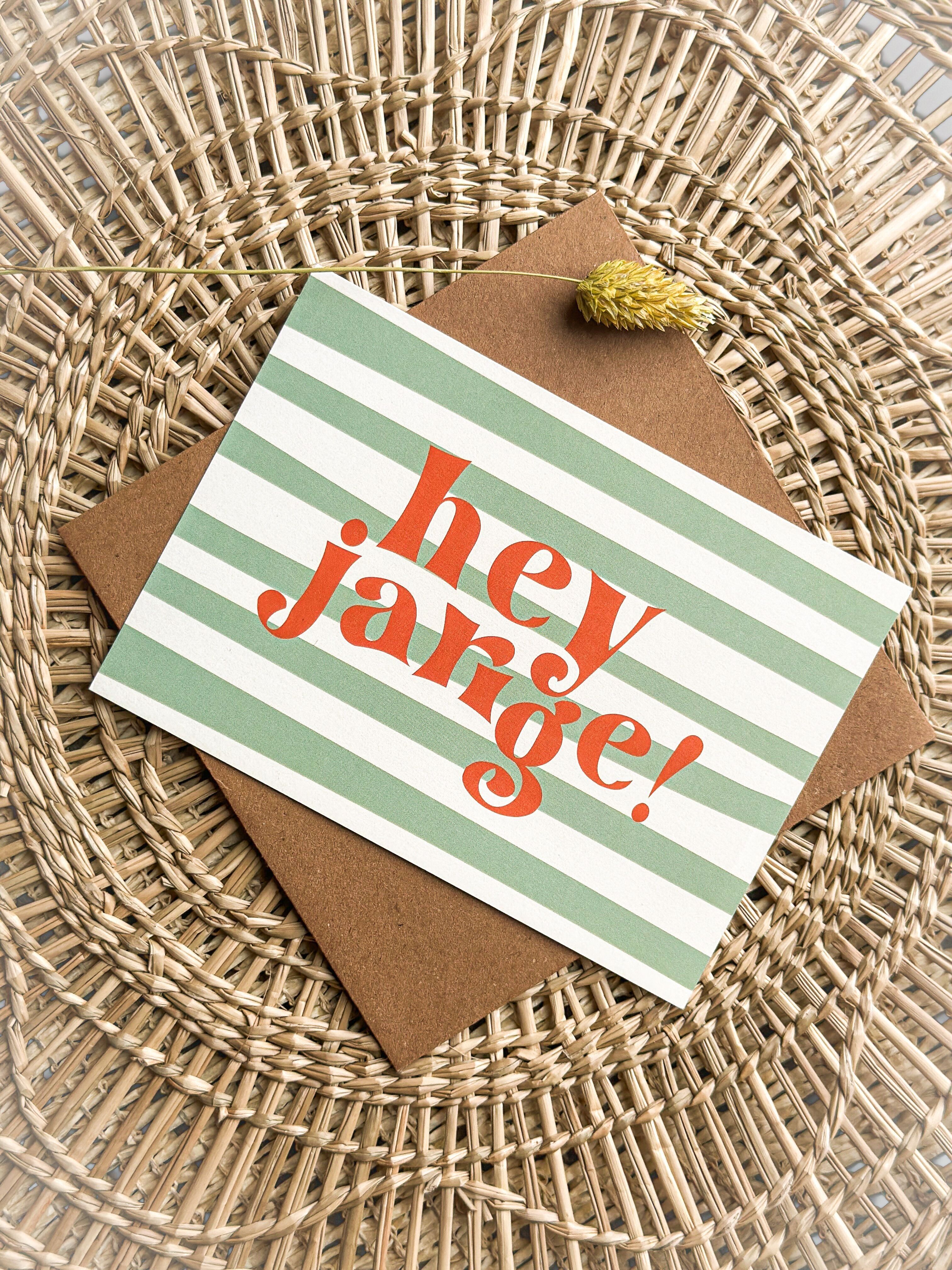 Tarjeta de felicitación | Hola cumpleañero!