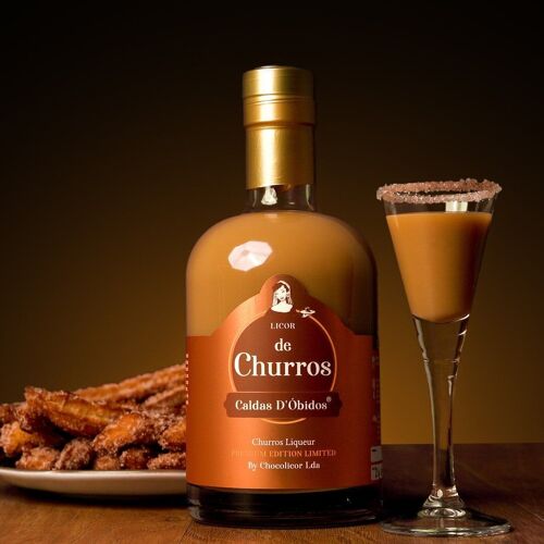 Churros Premium Liqueur 500ml / 200ml - Caldas D'Óbidos (Whithout gift box)