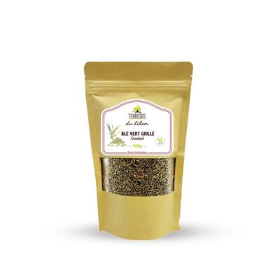 Roasted Green Wheat - 500g - Freekeh - cereals for winter dishes