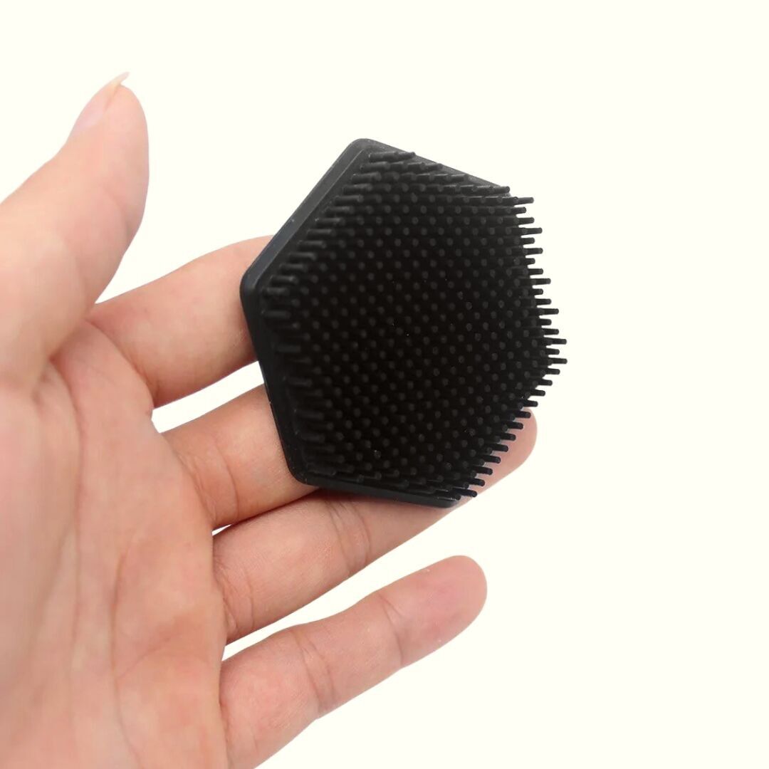 YOSMO Face Cleansing Brush and Soft Beard Brush for Deep Pore Cleaning and Grooming