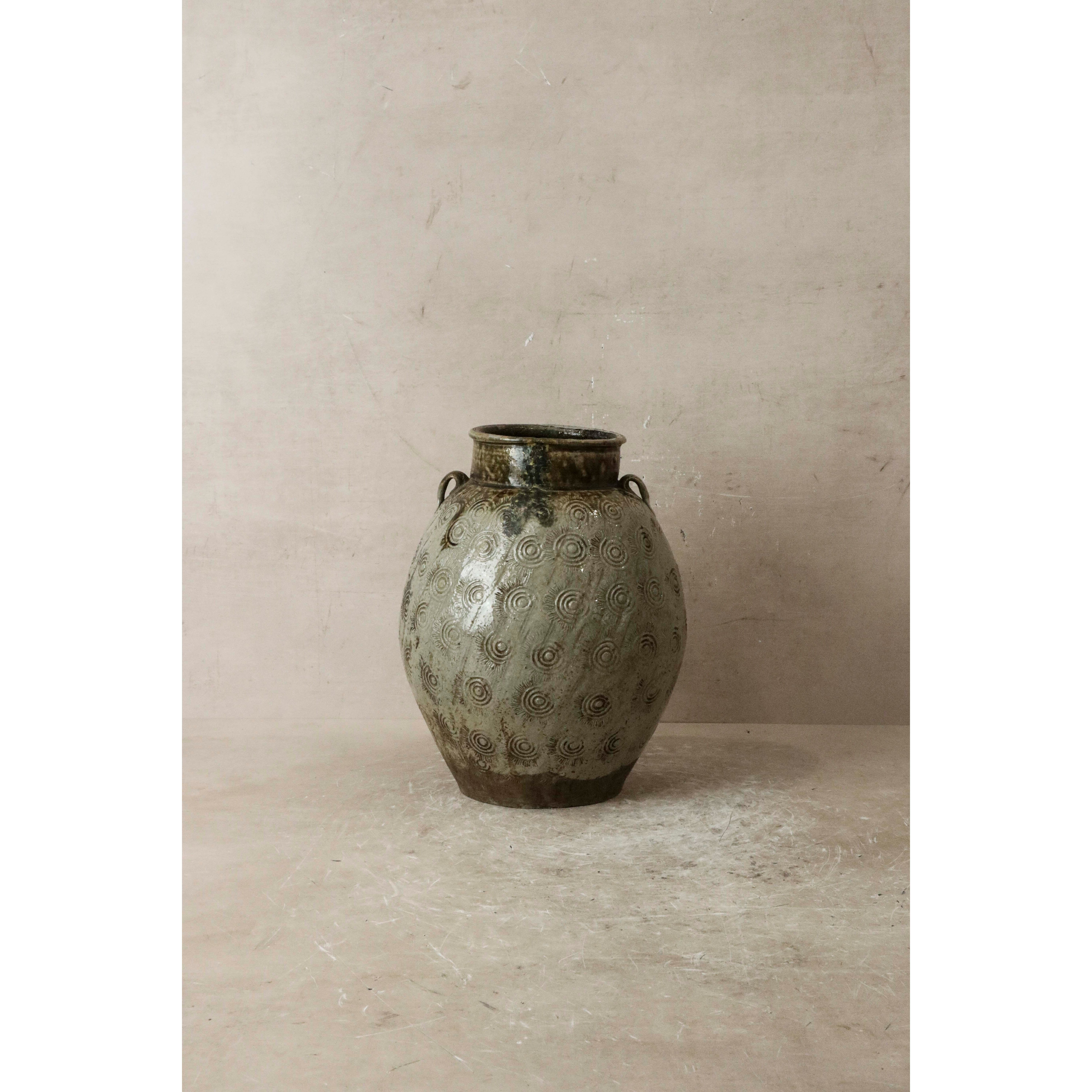 Pentola Yunnan smaltata d'epoca - OB55