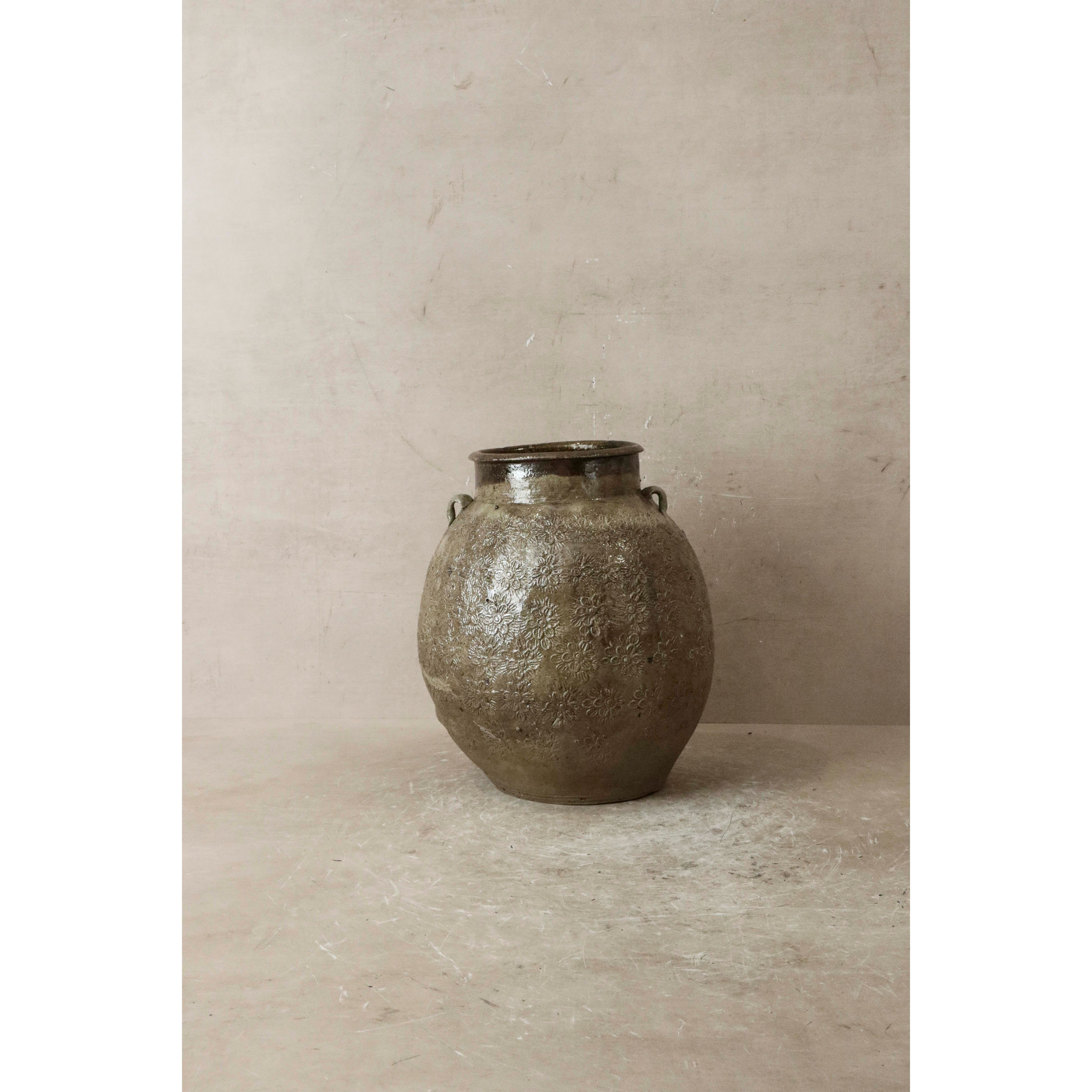 Pentola Yunnan smaltata d'epoca - OB56