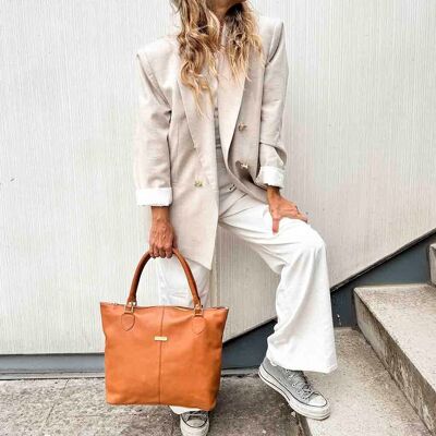 Maxi Tote Maria cuero
