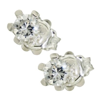 BOUCLES D'OREILLES ÉTERNITÉ EN ARGENT4