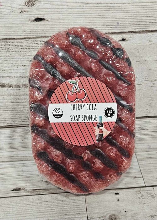 Cherry Cola Soap Sponge