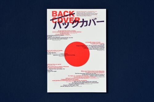 Back cover 6 - spécial Japon