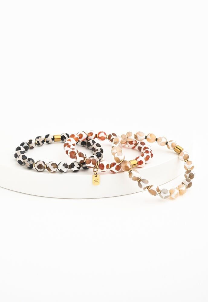 Set di bracciali in agata Perfect Balance