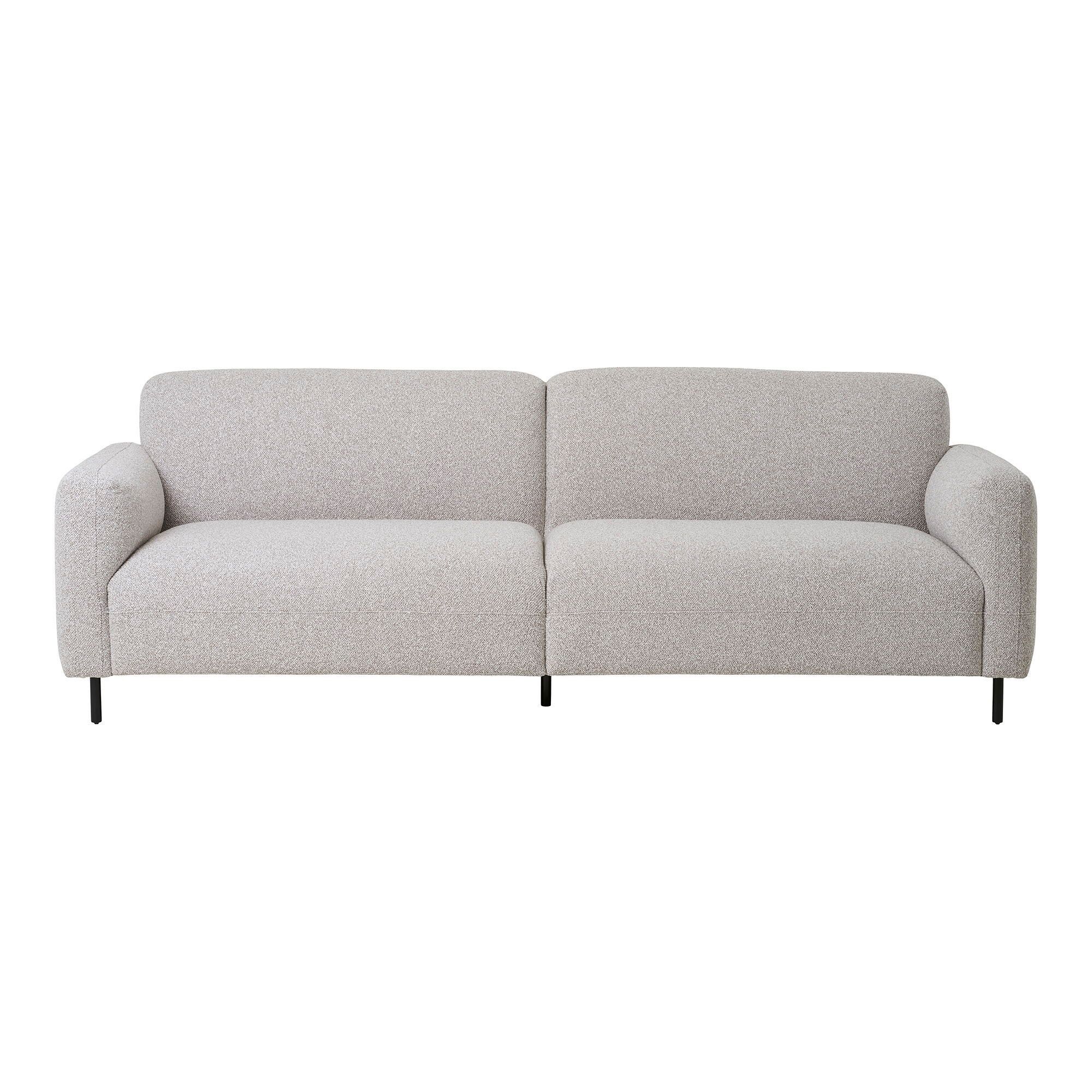 Salvador 3-Sitzer-Sofa – 3-Sitzer-Sofa, Bouclé, hellgrau, HN1253