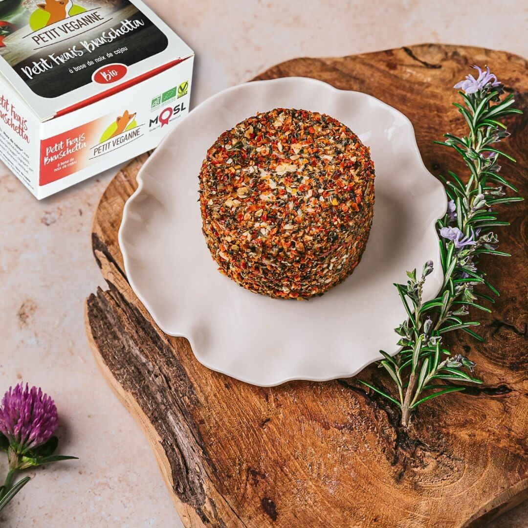 Petit Frais BIO Bruschetta – pflanzliche Alternative zu Frischkäse