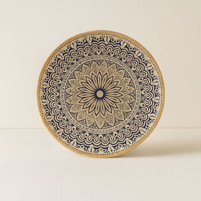 Assiette plate byzance 27cm en porcelaine
