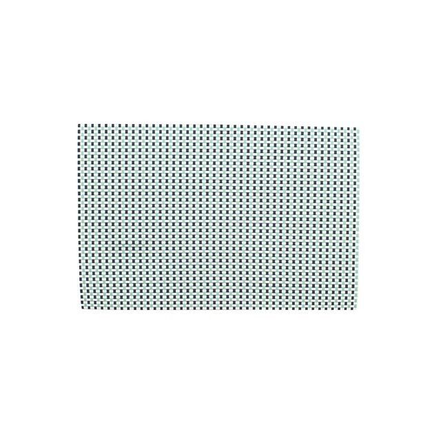 Tovaglietta intrecciata 45x30 cm in PVC blu