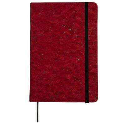Cuaderno de corcho Passion: cuaderno ecológico y duradero con tapa de corcho y 120 páginas rayadas para notas y bocetos