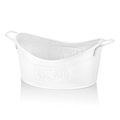 Cesta de pan blanco