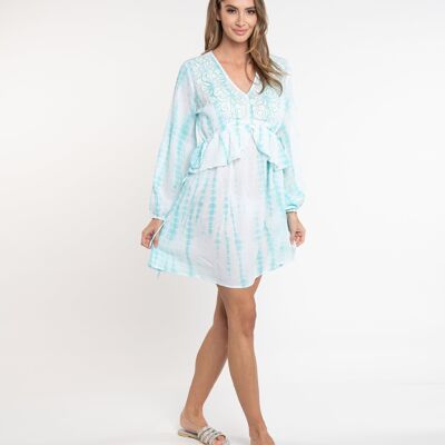 Vestido Arizona - Turquesa