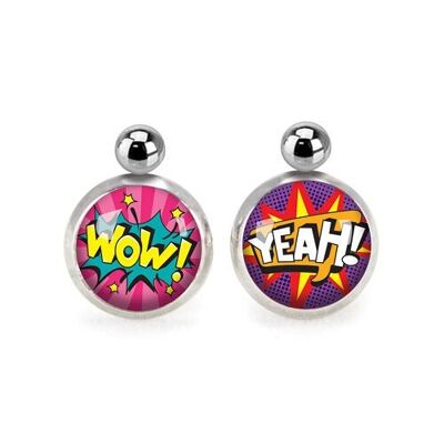 Canicas Infantiles Nomad Wow / Yeah - Plata