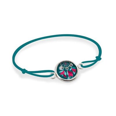 Bracelet Cordon Enfant Attrape-rêves - Argent