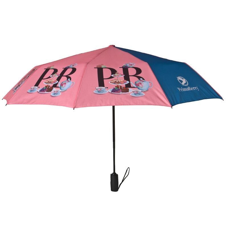 Afternoon Tea Umbrella Windproof and Waterproof Foldable Pink