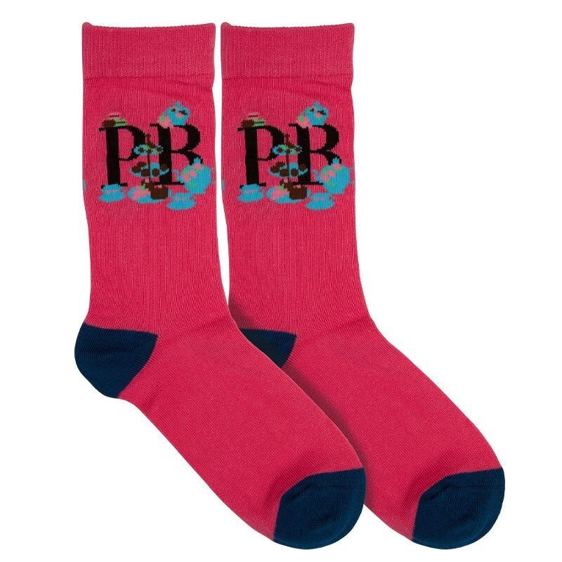 Bambus Crew Socken Rosa Nachmittagstee