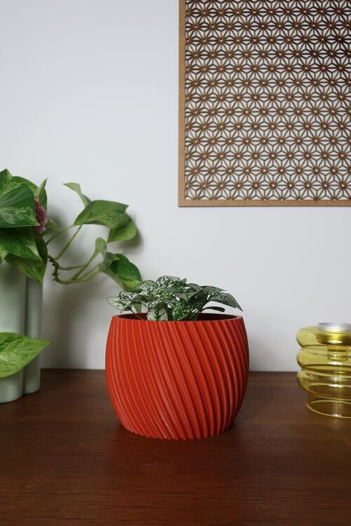 Pot de fleur d'intérieur - THEKLA - Terracotta