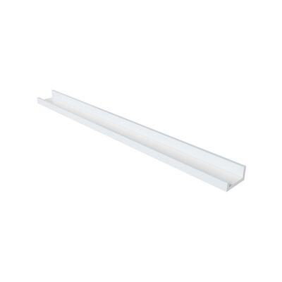Rebord pour tableau flottant blanc