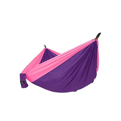 Hamaca 275 x 140 cm violeta-rosa
