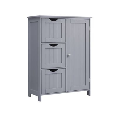 Bathroom cabinet with 3 drawers and cabinet door