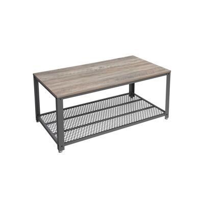 Mesa de centro grisáceo