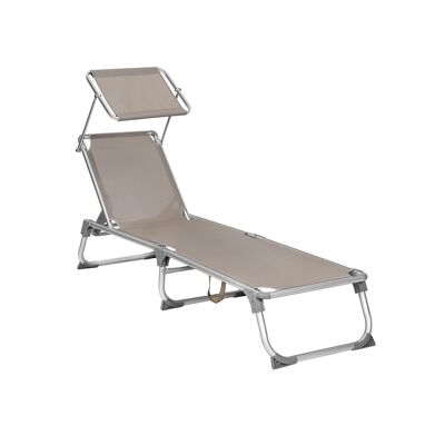 Bain de soleil taupe