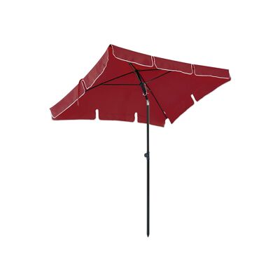 Sombrilla 200 × 125 cm Roja