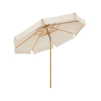 Sombrilla para jardín beige