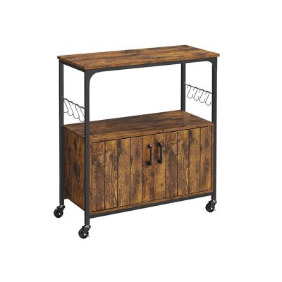Armoire de cuisine de style industriel avec portes