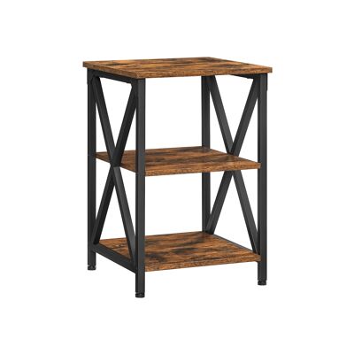 Table d'appoint 3 niveaux style industriel