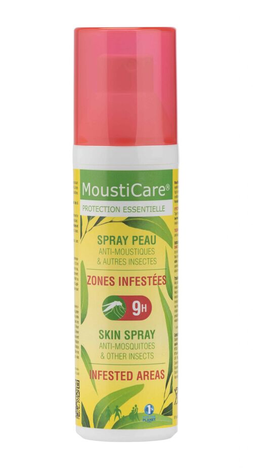 MoustiCare® Spray peau Zones Infestées (75ml)
