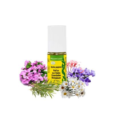 MoustiCare® Roll ’On after bites ORGANIC 5ml x 24 (according to ECOCERT standard)