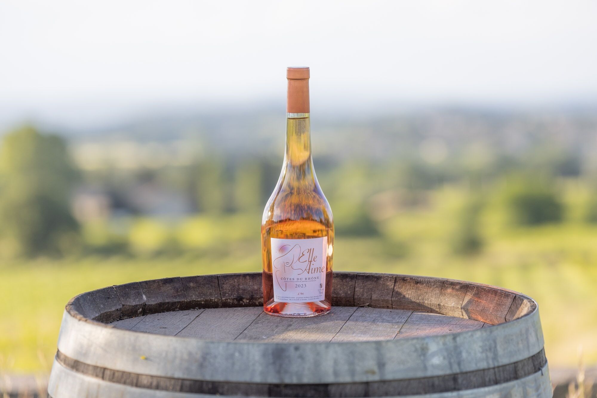 Vino Rosado IGP MEDITERRÁNEO “Elle Aime”. Vino ligero y afrutado - 2023