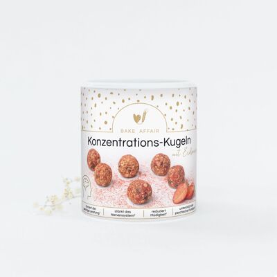 Palline concentrate di miscela vitaminica con fragole